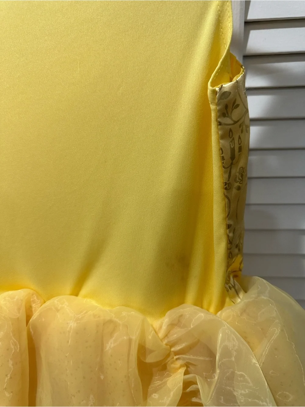 Disney Yellow Belle-Inspired Princess Dress Costume - Picture 8 of 10